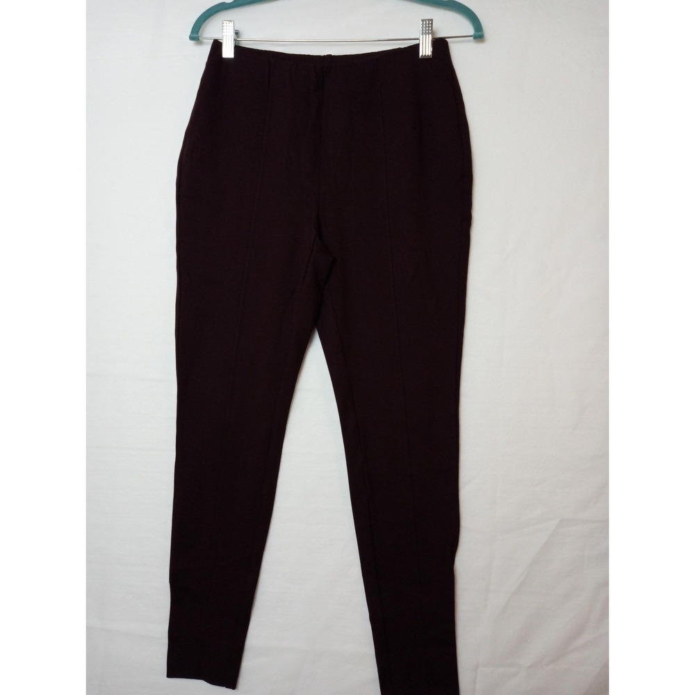 JJill Ponte Leggings Womens Small Purple Pull On‎ Ankle Pants Stretch Slim Fit